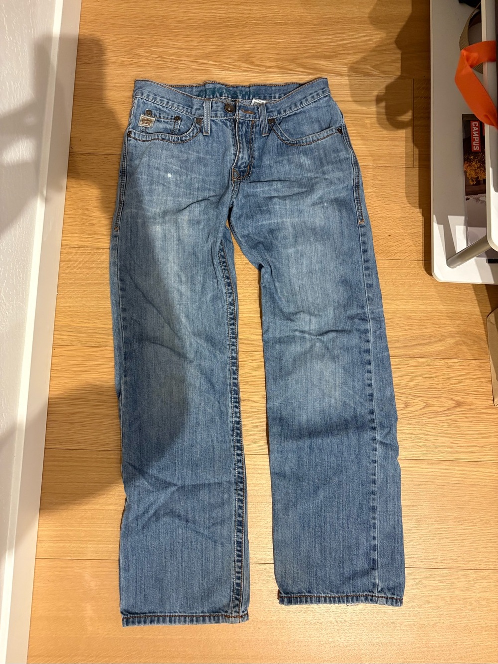 Cinch Men’s Straight Leg Blue Denim Jeans
